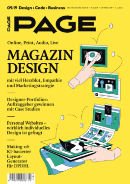 Philipp Thesen: Design as a Principal Digital System Design – erschienen in PAGE 09/2019